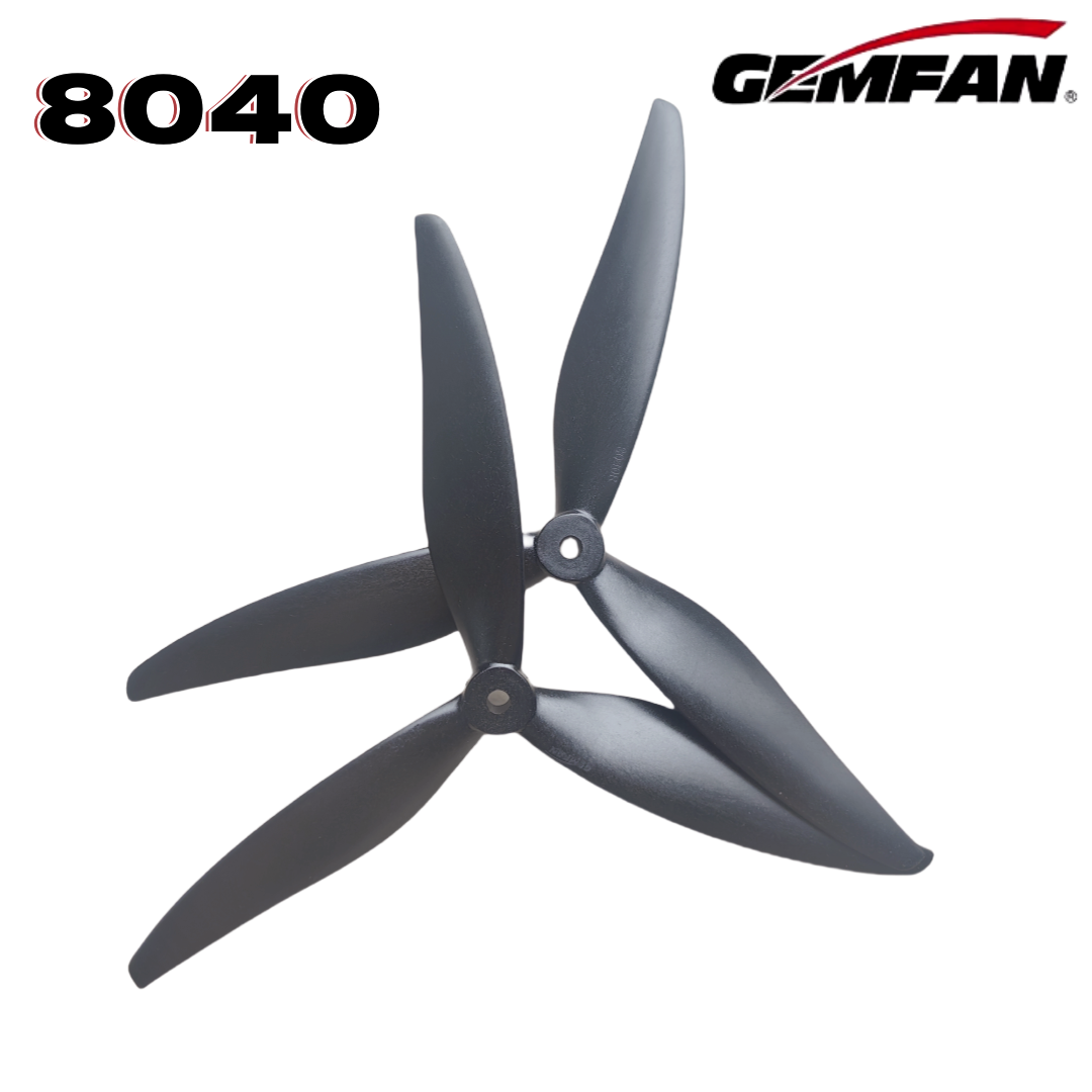 Drone Rcs - Gemfan 8040 8X4X3 3-blade 8 بوصة