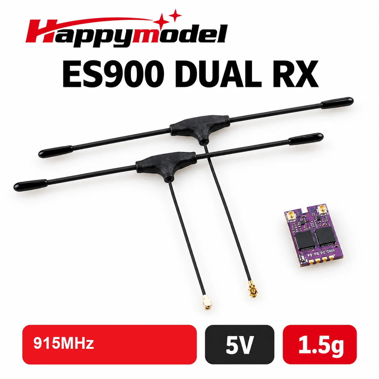 Drone With Rc - جهاز استقبال HappyModel ES900 DUAL RX
