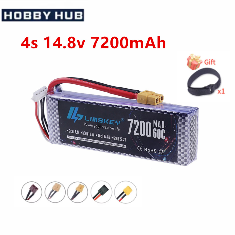 Nano Quad Fpv - يبو بطارية قابلة للشحن 4S 7200mAh