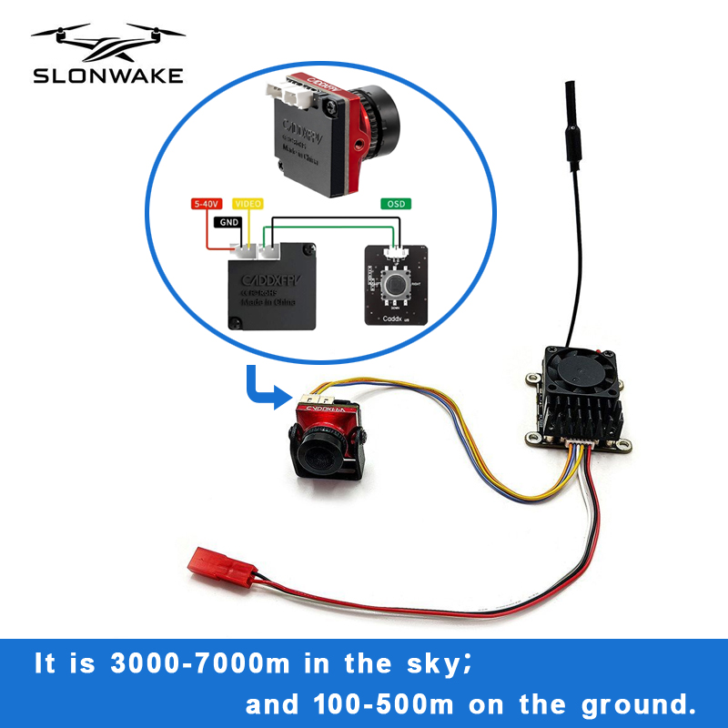 Rc Transmitter - جهاز إرسال لاسلكي FPV بعيد المدى