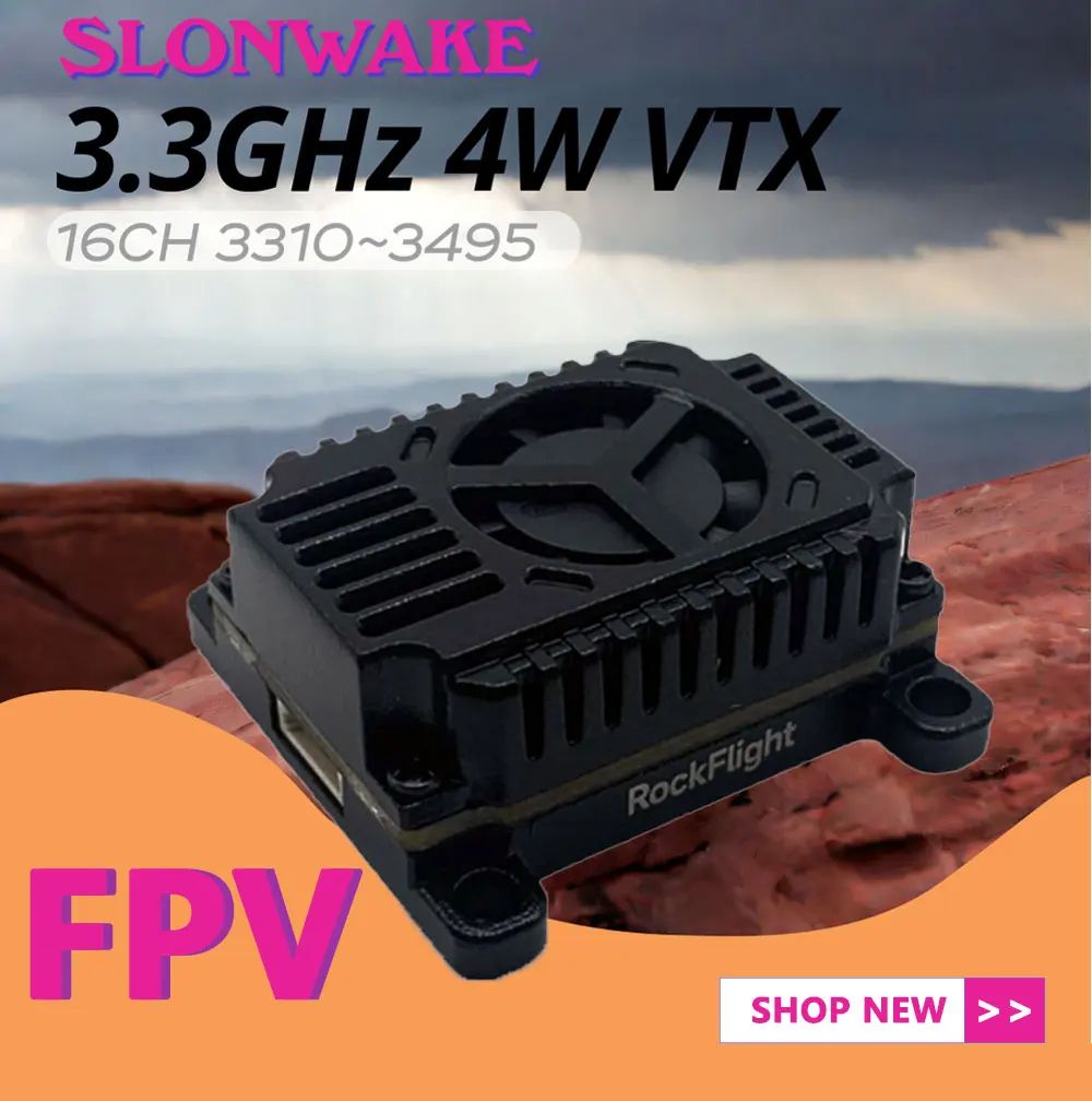 جهاز إرسال فيديو SLONWAKE FPV  - مراجعة Drone Rc Control وسعره