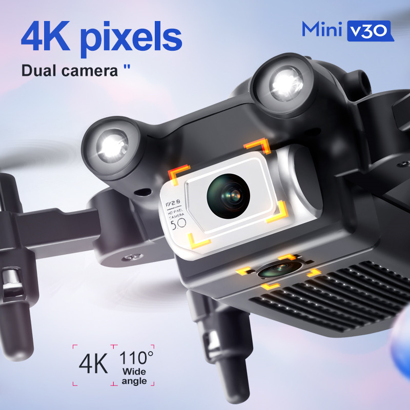 طائرة بدون طيار صغيرة V30 WiFi - مراجعة Drone Rc Holder وسعره