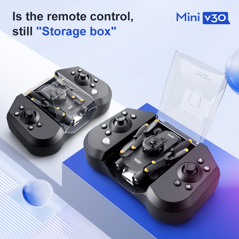 طائرة بدون طيار صغيرة V30 WiFi - مراجعة Drone Rc Holder وسعره