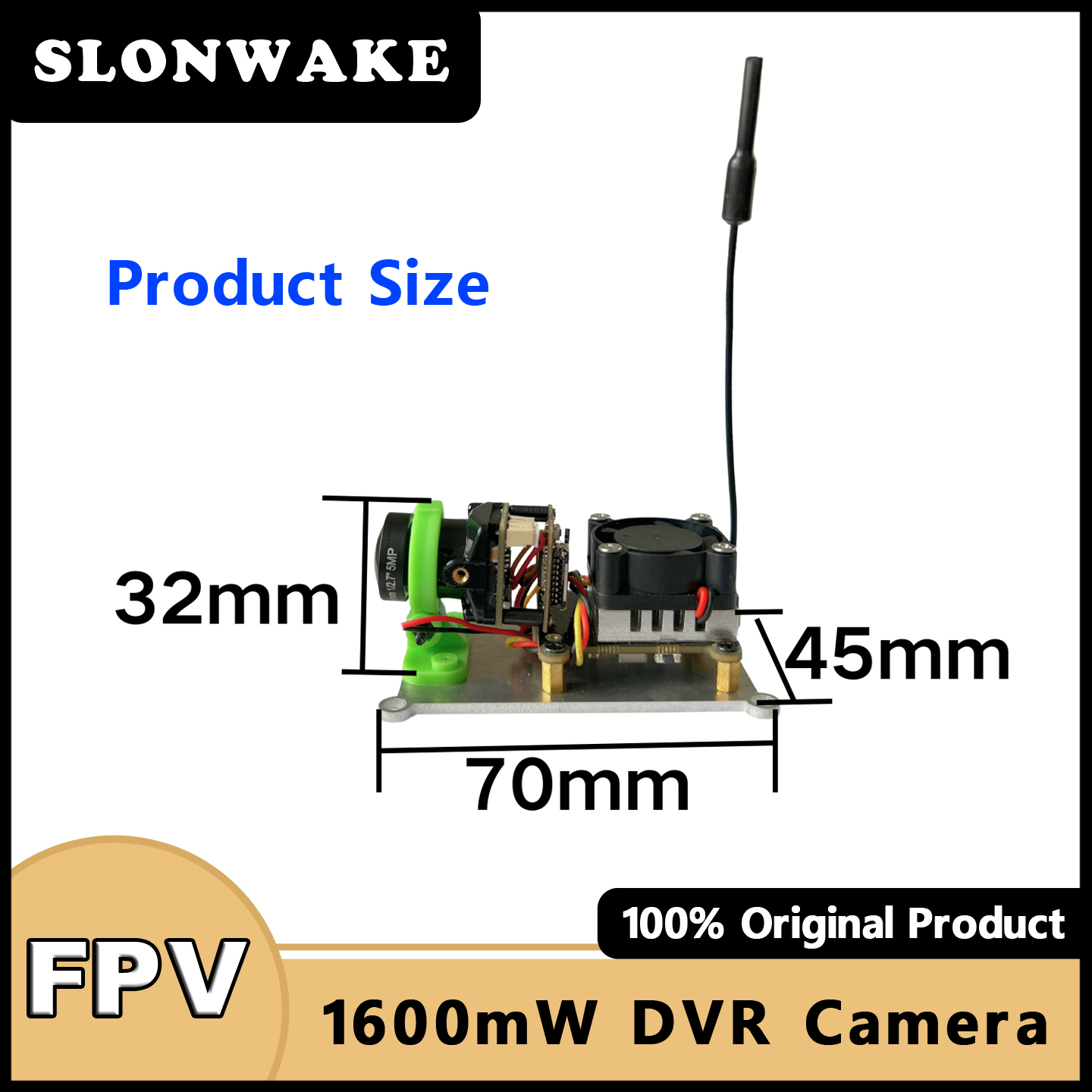 SLONWAKE 5.8G 48CH 200/500/100 - مراجعة Rc Transmitter وسعره