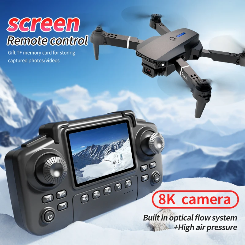 طائرة بدون طيار احترافية E88 P - مراجعة Drone Rc Pro وسعره