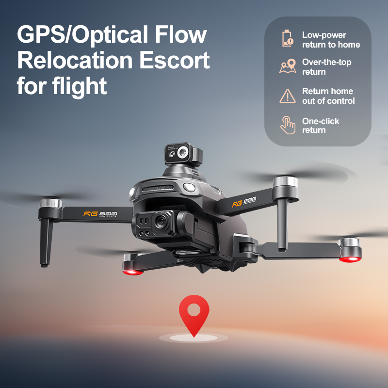 طائرة بدون طيار RG800 MAX مع ن - مراجعة Drone Ae Rc وسعره