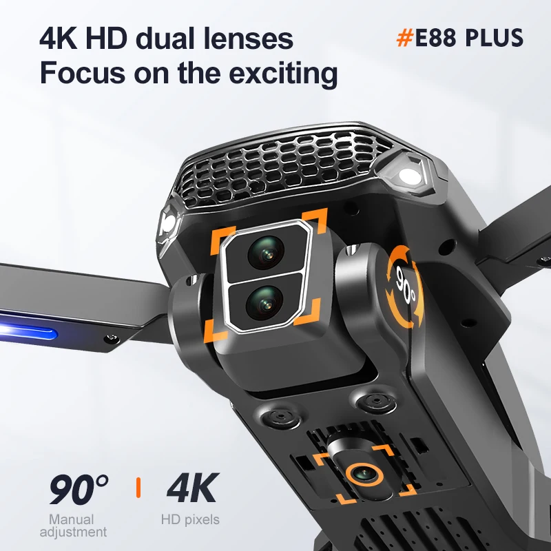 طائرة بدون طيار E88 Plus Quadc - مراجعة Drone Z وسعره