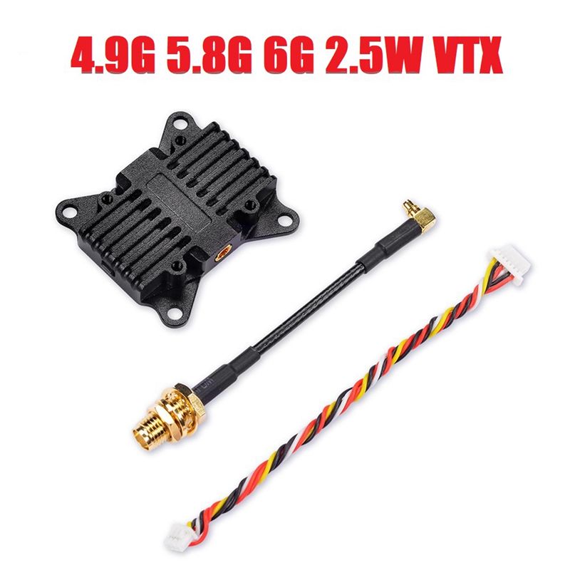 4.9G 5.8G 6G 2.5W VTX 56CH VT5 - مراجعة Vtx Video Transmitter وسعره