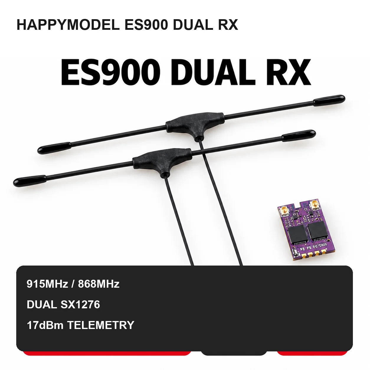 جهاز استقبال HappyModel ES900  - مراجعة Drone With Rc وسعره