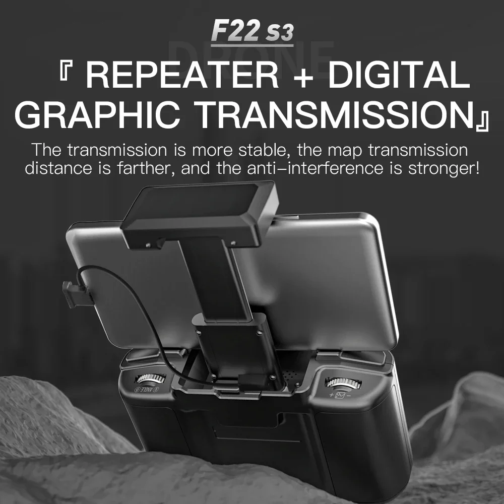 طائرة SJRC F22 S3 pro القابلة  - مراجعة Drone Top Rc وسعره