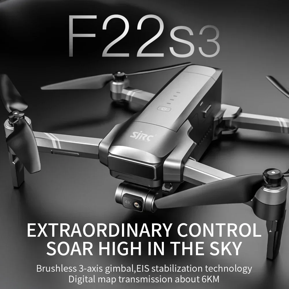 طائرة SJRC F22 S3 pro القابلة  - مراجعة Drone Top Rc وسعره