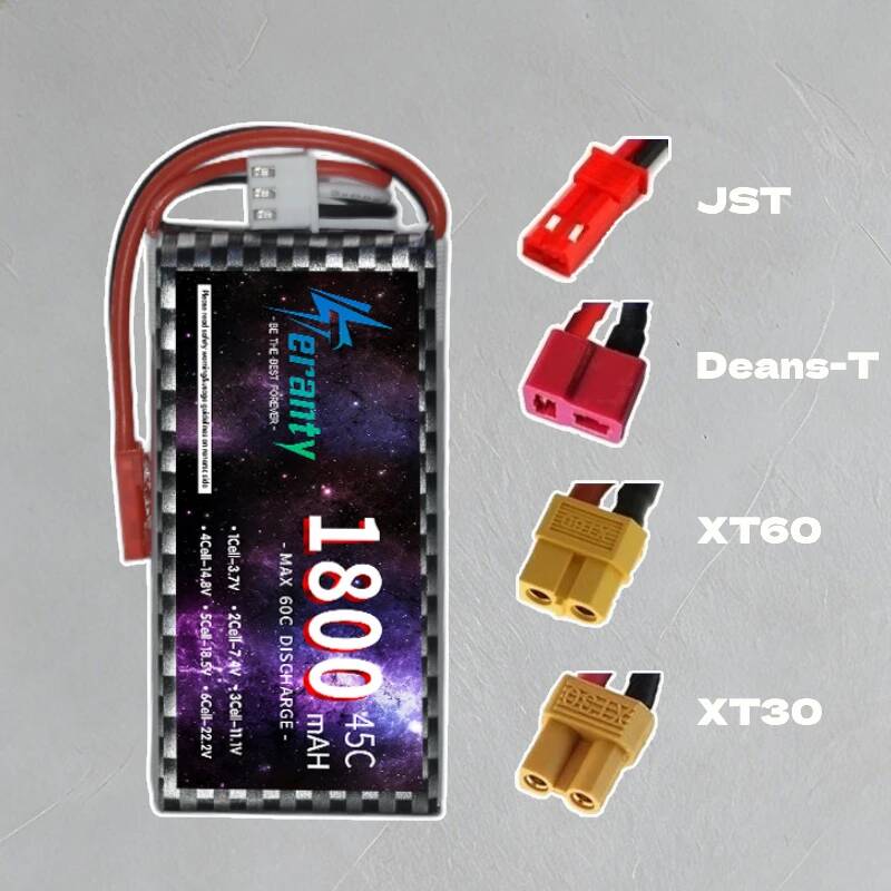 بطارية ليثيوم بوليمر TERANTY 2 - مراجعة Drone Rcs وسعره