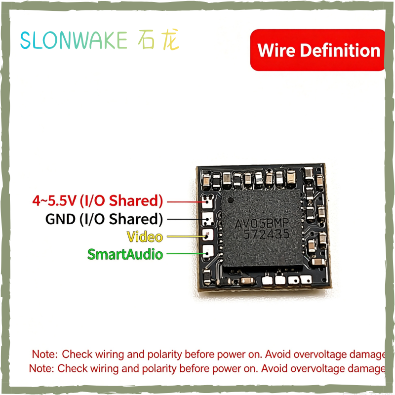 SLONWAKE 5.8G 25mW جهاز إرسال  - مراجعة Vtx Video Transmitter وسعره