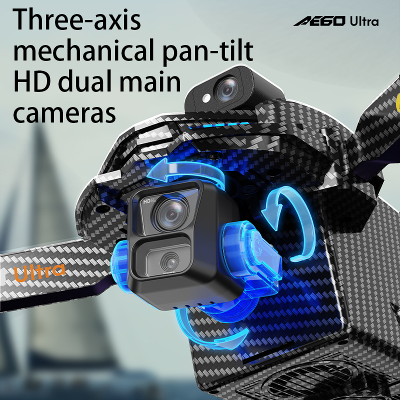 AE60 نظام تحديد المواقع بدون ط - مراجعة Drone Rc App وسعره