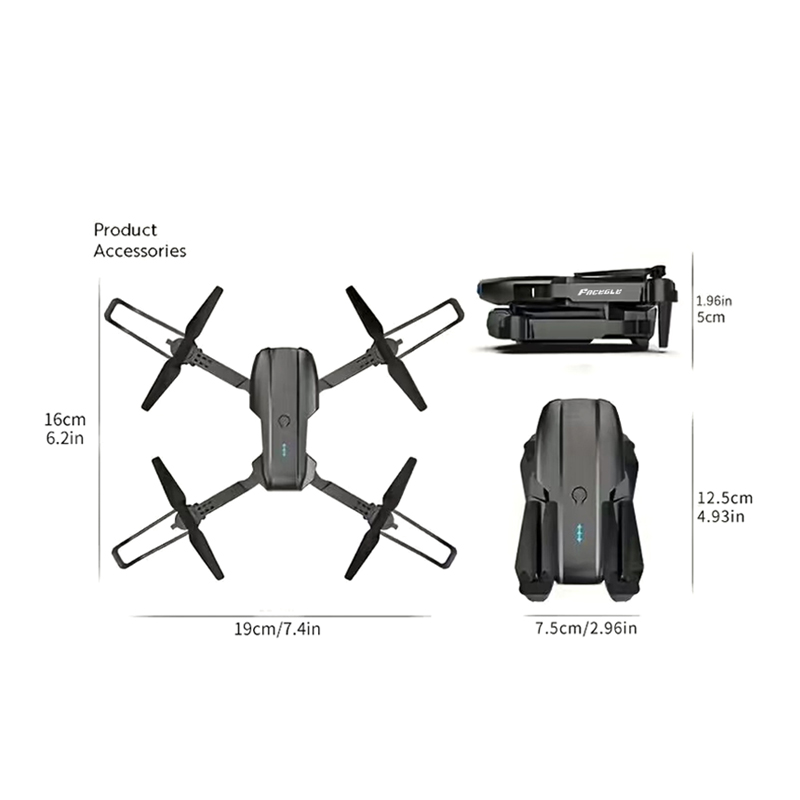 طائرة بدون طيار FACEGLE UAV E9 - مراجعة Drone Rc App وسعره
