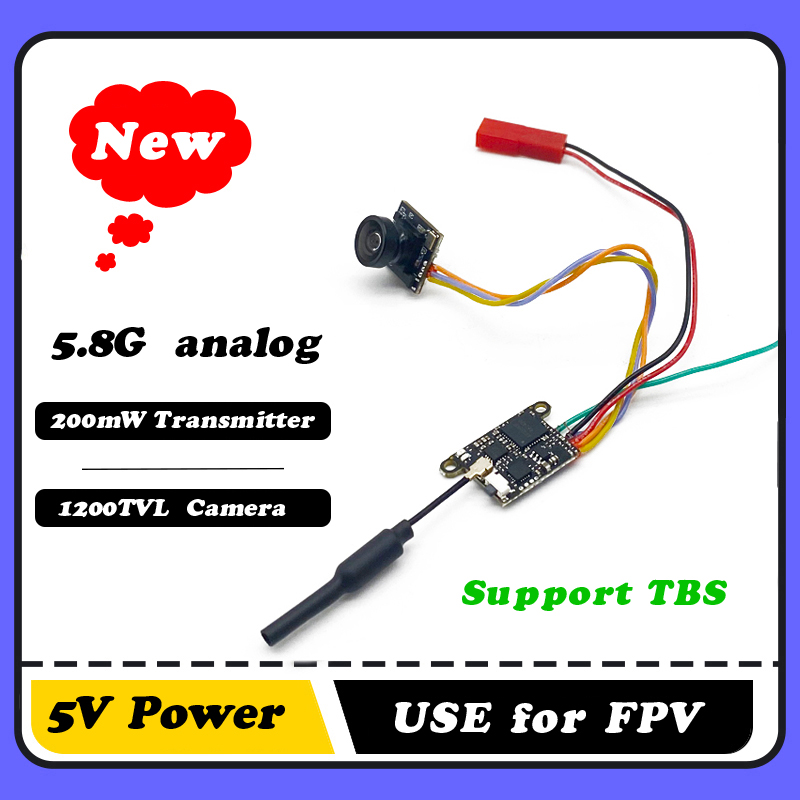 كاميرا SLONWAKE 5.8G 1200TVL F - مراجعة Drone Rc Control وسعره