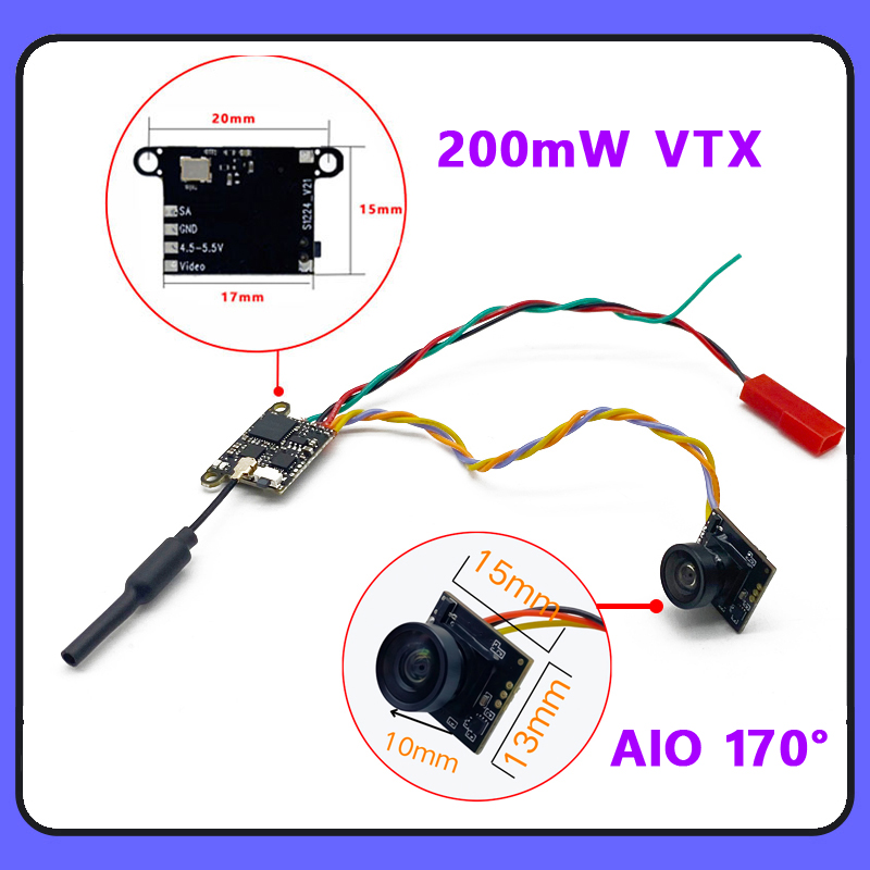 كاميرا SLONWAKE 5.8G 1200TVL F - مراجعة Drone Rc Control وسعره