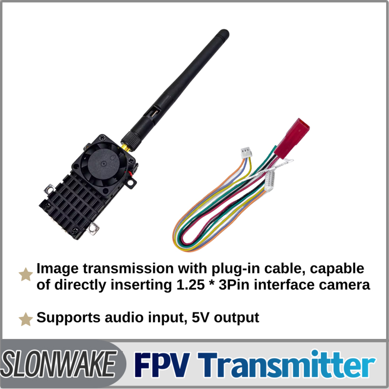 SLONWAKE 5.8G 3000mW محاكاة VT - مراجعة Drone Rc Control وسعره