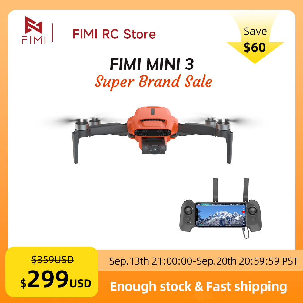طائرة بدون طيار FIMI MINI 3 مع - مراجعة Drone Z وسعره