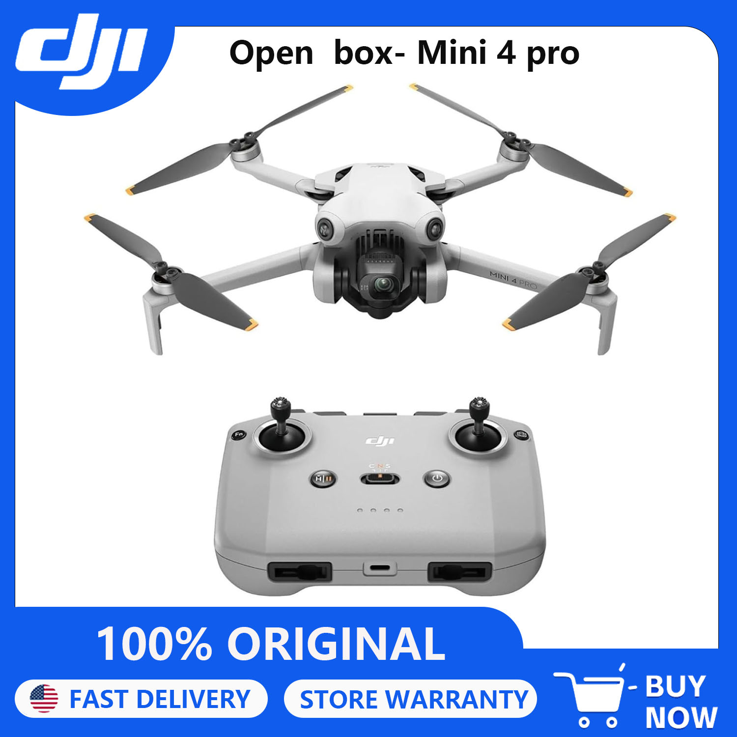 درون DJI Mini 4 Pro (DJI RC-N2 - مراجعة Drone Dji Rc Mini 3 وسعره
