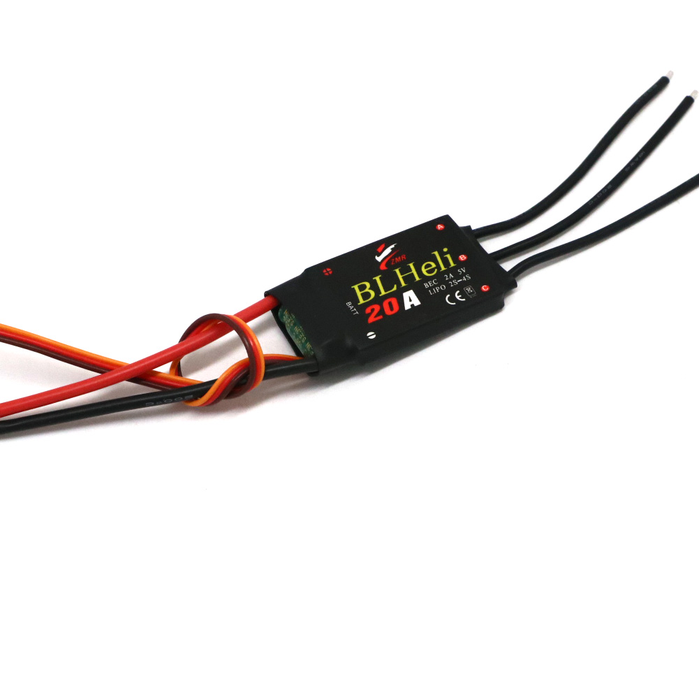 BLHeli فرش ESC 80A 12A 20A 30A - مراجعة Drone Rcs وسعره